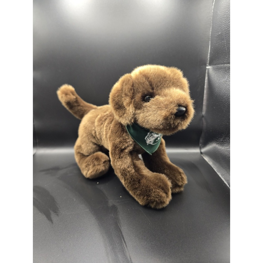 Chocolate Labrador Retriever Puppy Dog Plush Stuffed Animal Bass Pro Shop